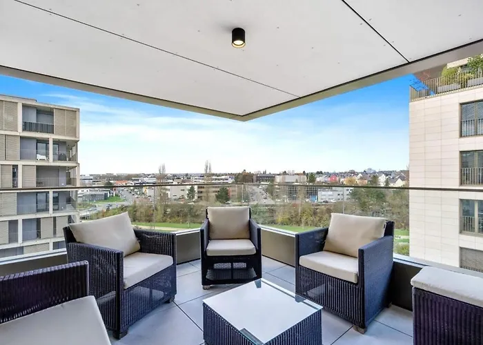 Lux Escape 2br With Balcony & Workspace * Luxemburg