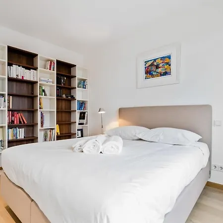 公寓 Lux Escape 2br With Balcony & Workspace 卢森堡